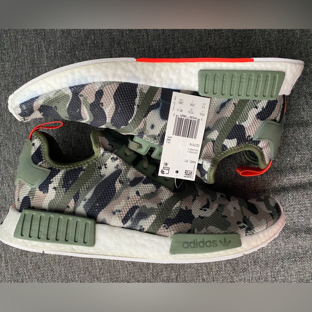Camo Green Adidas NMD R1 Men’s Sz 11